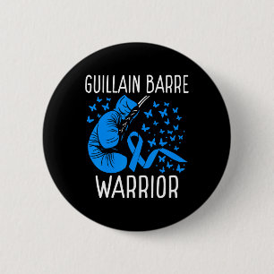 Chapa Redonda De 5 Cm Guillain Barre Awareness Warris Boxing Gantes Mov