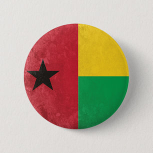 Chapa Redonda De 5 Cm Guinea Bissau