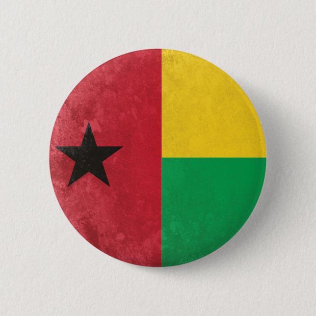 Chapa Redonda De 5 Cm Guinea Bissau (Anverso)