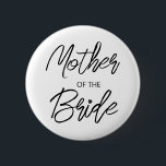 Chapa Redonda De 5 Cm Guión de pincel moderno madre del Fiesta de novia<br><div class="desc">Diseño moderno y elegante impreso Pincel Script Madre Corazón de la Novia Bachelorette Party que se puede personalizar con tu texto. Haga clic en el botón "Personalizar" y utilice nuestra herramienta de diseño para modificar esta plantilla. Visita la tienda de Diseño de Arte Gráfico para ver otros productos que coincidan...</div>