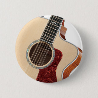 Chapa Redonda De 5 Cm guitarra