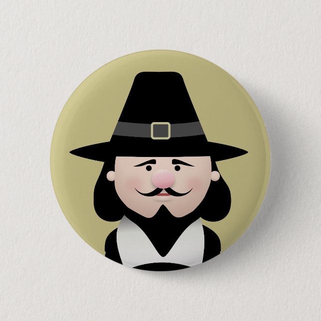 Chapa Redonda De 5 Cm Guy Fawkes (Anverso)