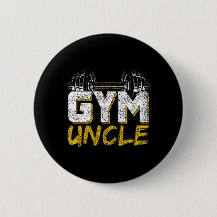 Chapa Redonda De 5 Cm Gym Uncle Black Workout