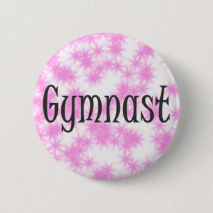 Chapa Redonda De 5 Cm Gymnast Pin