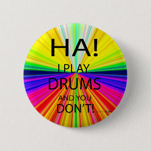 Chapa Redonda De 5 Cm Ha Drums