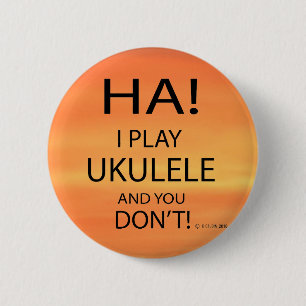 Chapa Redonda De 5 Cm Ha Ukulele