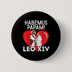 Chapa Redonda De 5 Cm Habemus Papam Nuevo Papa León Xiv 14