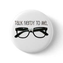 Hable Nerdy conmigo con gafas