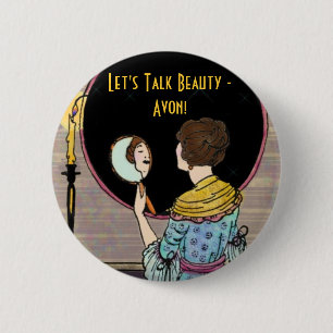 Chapa Redonda De 5 Cm ¡Hablemos la belleza - Avon!