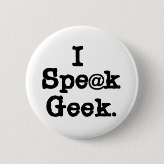 Chapa Redonda De 5 Cm Hablo geek