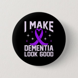 Chapa Redonda De 5 Cm Hacer que la demencia parezca buena alzheimerheime
