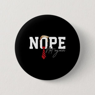 Chapa Redonda De 5 Cm Hair Gracioso Trump Camisas Humor político No Ag
