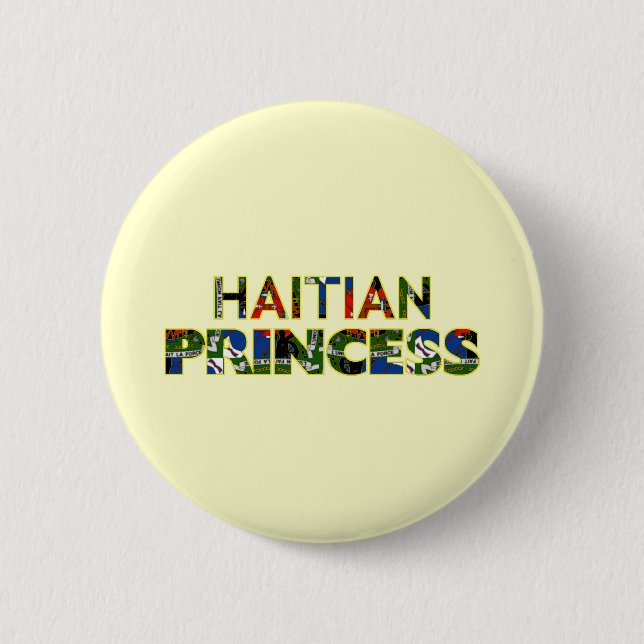 CHAPA REDONDA DE 5 CM HAITIANPRINCESS001 (Anverso)