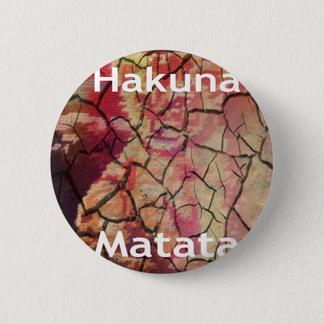 Chapa Redonda De 5 Cm Hakuna Matata.JPG (Anverso)