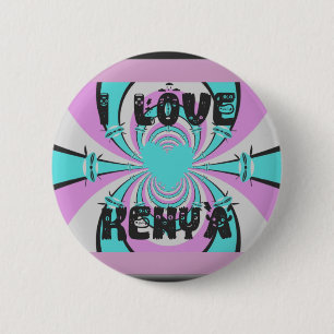 Chapa Redonda De 5 Cm Hakuna Matata Kenya