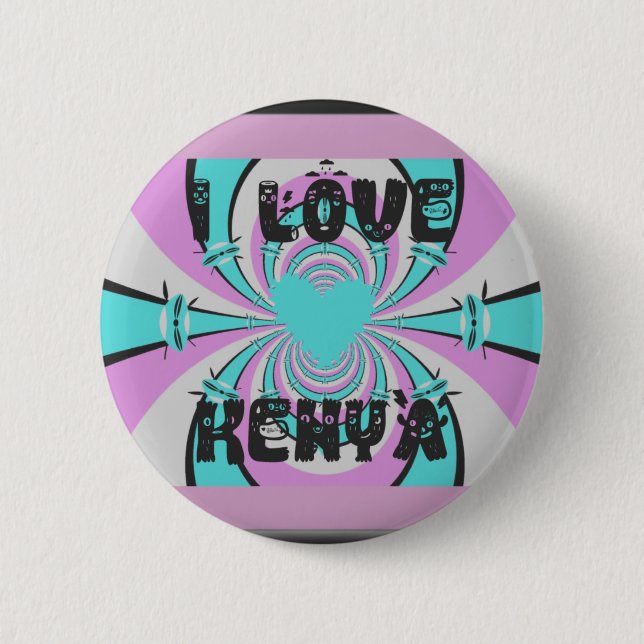 Chapa Redonda De 5 Cm Hakuna Matata Kenya (Anverso)