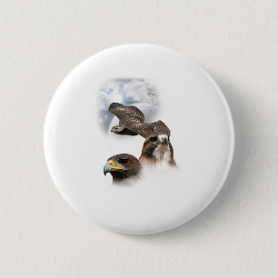 Chapa Redonda De 5 Cm Halcones