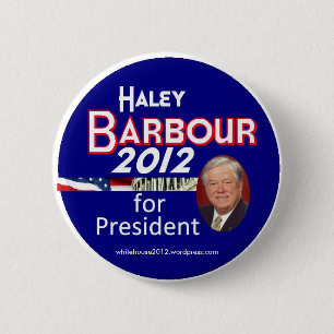 Chapa Redonda De 5 Cm Haley Barbour 2012