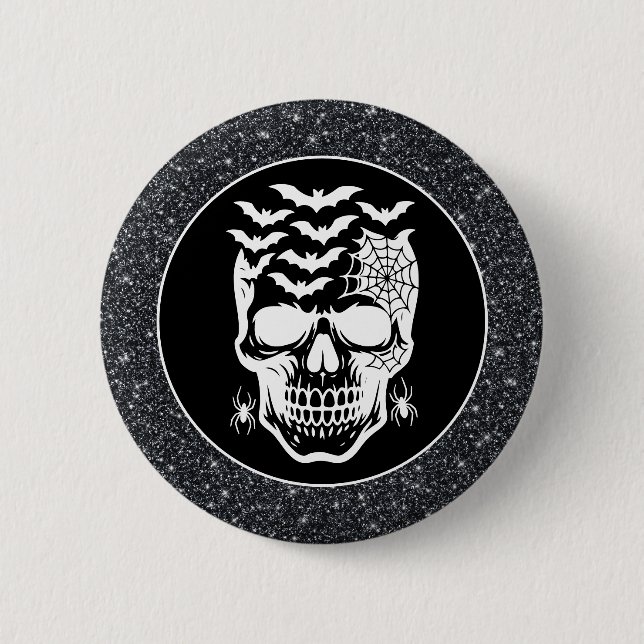 Chapa Redonda De 5 Cm Halloween (Anverso)