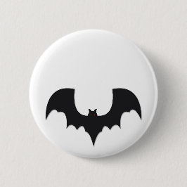 Chapa Redonda De 5 Cm Halloween bat