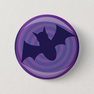 Chapa Redonda De 5 Cm Halloween Bats