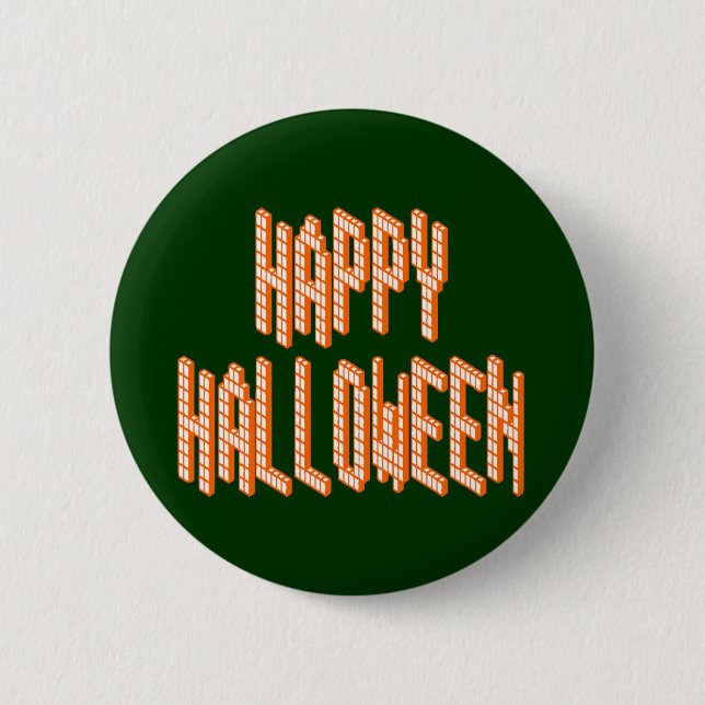 Chapa Redonda De 5 Cm Halloween Blox Textos (Anverso)