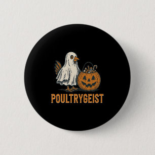 Chapa Redonda De 5 Cm Halloween de calabaza de pollo de pollo fantasma d