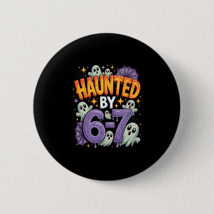 Chapa Redonda De 5 Cm Halloween Embrujado 67 Seis Siete Meme 1 (25) 