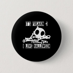 Chapa Redonda De 5 Cm Halloween Es Furioso Amo Halloween