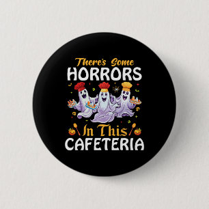 Chapa Redonda De 5 Cm Halloween Leche Lady Hay algunos horrores en esto