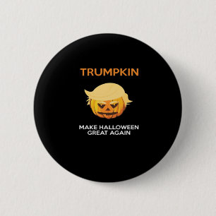 Chapa Redonda De 5 Cm Halloween Trumpkin V4