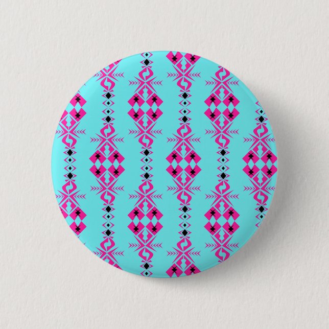 Chapa Redonda De 5 Cm Halona ~ De Feliz Fortuna (Anverso)