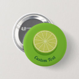 Chapa Redonda De 5 Cm Halve Lime