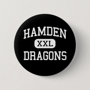 Chapa Redonda De 5 Cm Hamden - dragones - alto - Hamden Connecticut