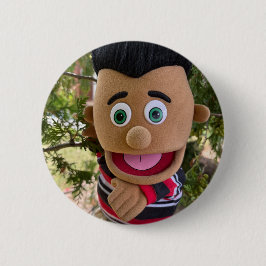 Chapa Redonda De 5 Cm Hangin' with José button