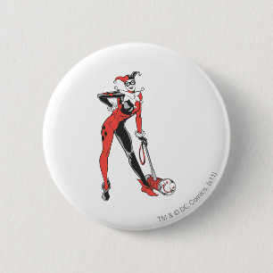Chapa Redonda De 5 Cm Harley Quinn 2
