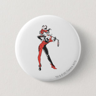 Chapa Redonda De 5 Cm Harley Quinn 4