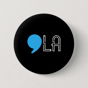 Chapa Redonda De 5 Cm Harris 2024 Elección Divertida Coma 