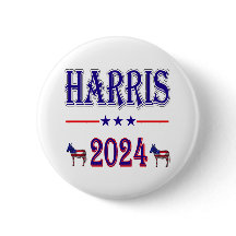 Harris 2024 Pres Democrat Donkeys Bandera de Estad