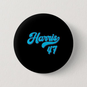 Chapa Redonda De 5 Cm Harris 47 El Presidente Usa America 2024 Eleccione