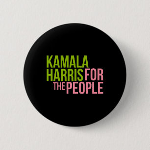 Chapa Redonda De 5 Cm Harris For The People - Aka 2020 Vice President