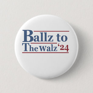Chapa Redonda De 5 Cm Harris Walz 2024 Elecciones Kamala Tim Waltz Améri