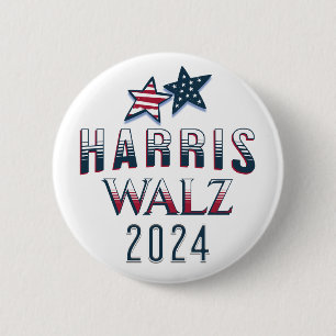 Chapa Redonda De 5 Cm Harris y Walz 2024