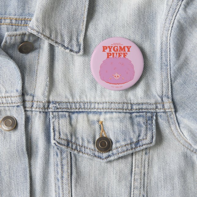 Chapa Redonda De 5 Cm HARRY POTTER™ | Asistente de Weasley Pygmy Puff (In situ)