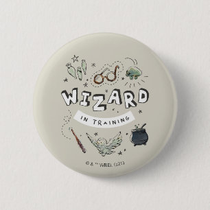 Chapa Redonda De 5 Cm HARRY POTTER™   Asistente para formación