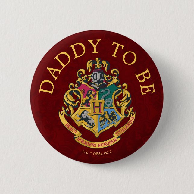 Chapa Redonda De 5 Cm Harry Potter Baby Shower | Papi a ser (Anverso)
