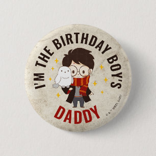 Chapa Redonda De 5 Cm HARRY POTTER™ Carácter Arco mágico Cumpleaños