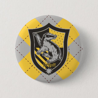 Chapa Redonda De 5 Cm Harry Potter | Escudo del Orgullo de la Casa Huffl