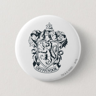 Chapa Redonda De 5 Cm Harry Potter   Gryffindor Stencil Sketch