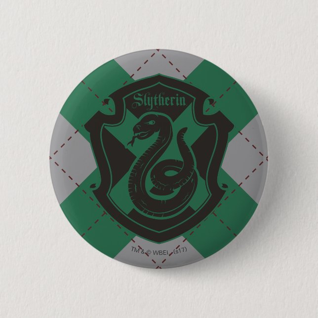 Chapa Redonda De 5 Cm Harry Potter | Orgullo de la casa Slytherin (Anverso)